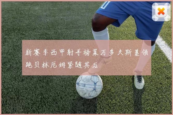 新赛季西甲射手榜莱万多夫斯基领跑贝林厄姆紧随其后